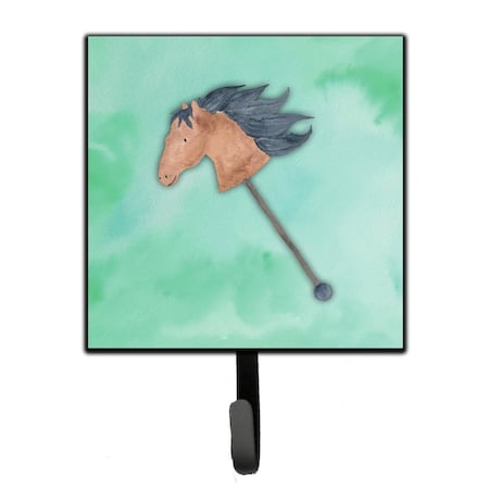 Jensendistributionservices Stick Horse Watercolor Leash or Key Holder MI1716602